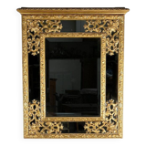 Miroir à Parcloses en Bois Doré, époque Napoléon III – Milieu XIXe