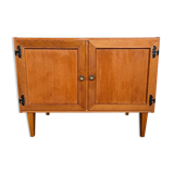 Vintage sideboard in light oak 1960