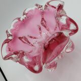 Art glass bowl from the 1960s, by Joseph Hospadka - Chribska Glassworks