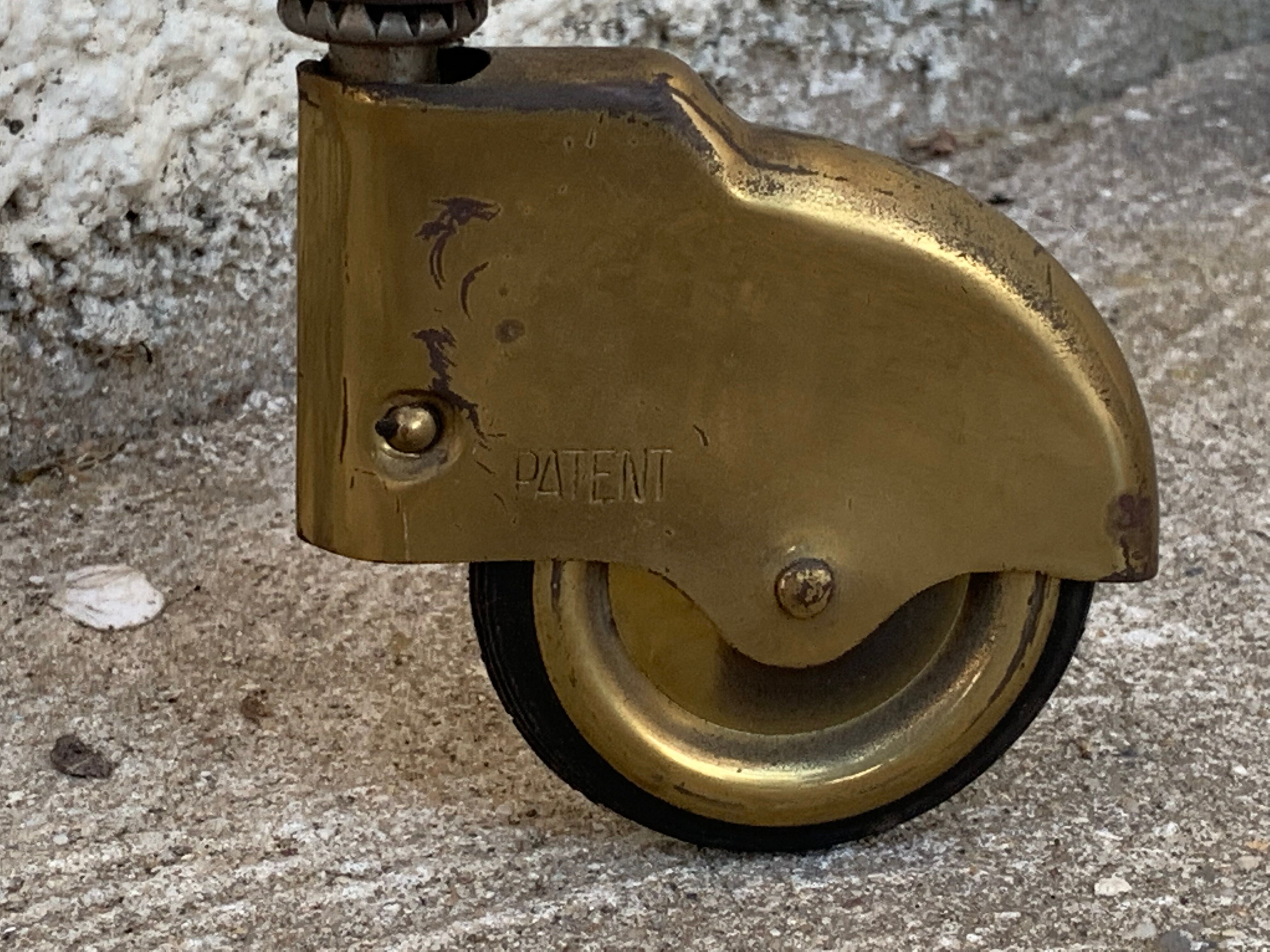 Serving trolley mahogany 1950