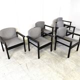Vintage armchairs by Gerd Lange, 1970s - set of 6