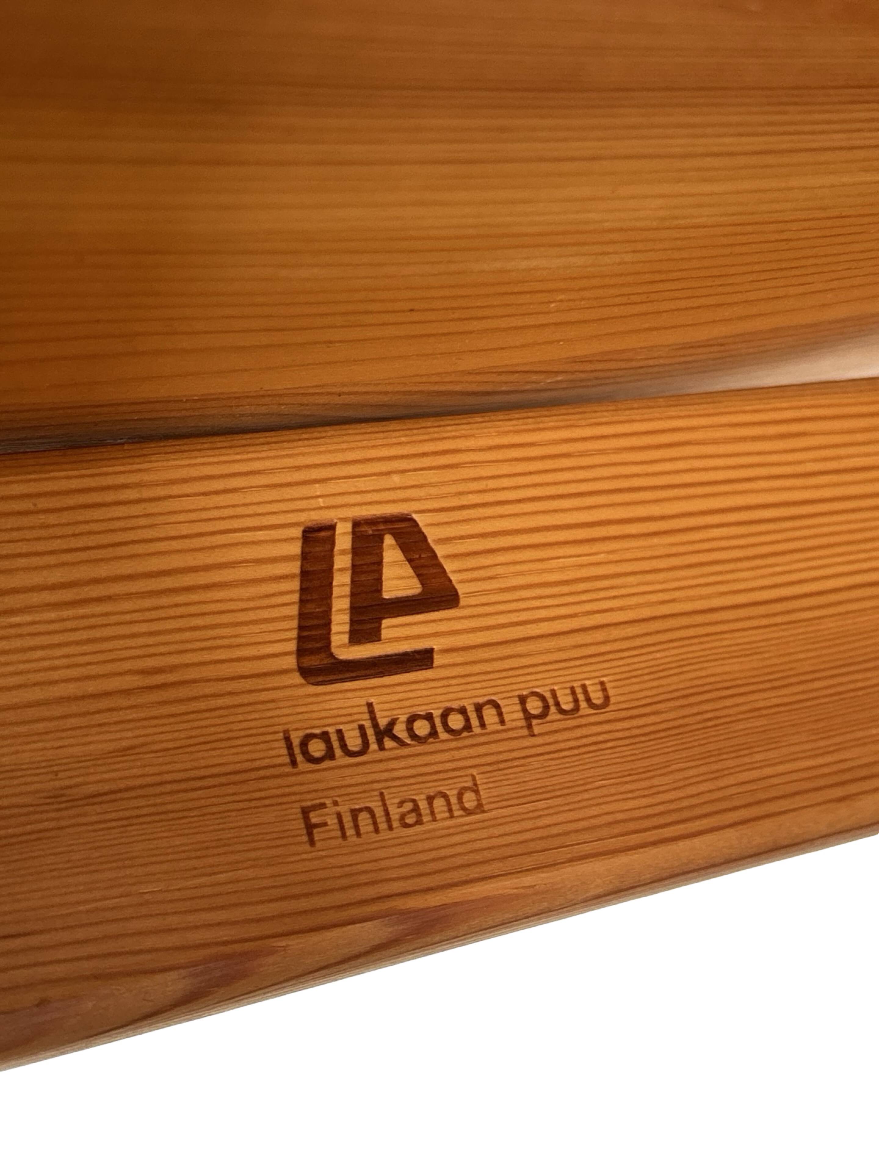 Vintage set of four dining room chairs Finnish Design Laukaan Puu