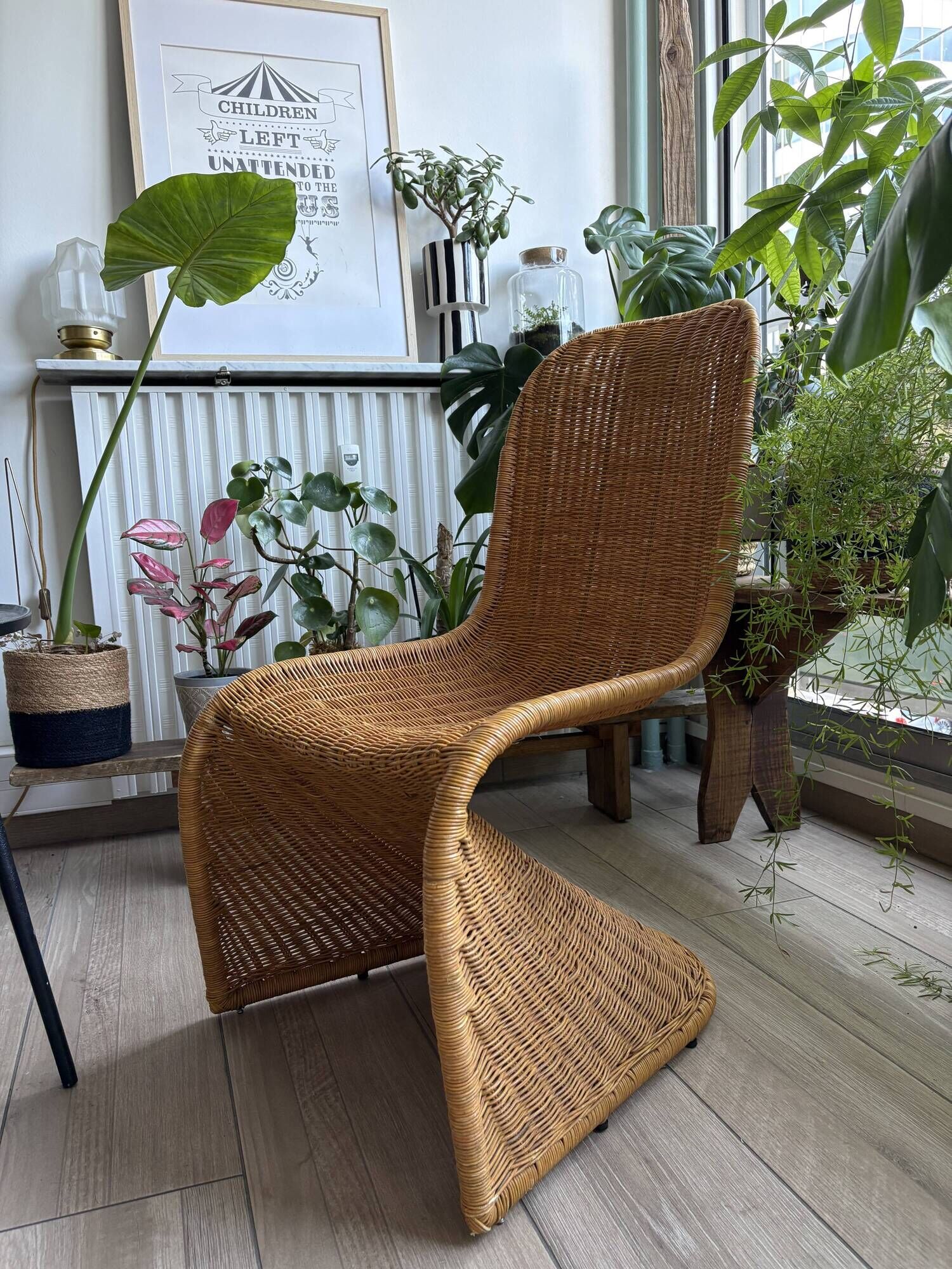 Vintage rattan chair