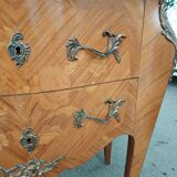 Louis XV chest of drawers 2 drawers and marble