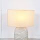 Glass table lamp by Peil and Putzler, 1960s
