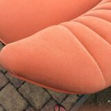 Mid-Century Orange Sofa 1950