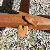 farm table with extensions, solid wood