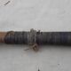 Ancient cricket bat in wood