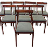 Set of 8 chairs Scandinavian "Rungstedlund"