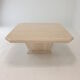 Italian Travertine Bar table or Coffee Table, 1980s