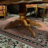 Inlaid violin coffee table