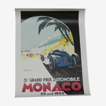 Poster Monaco Grand Prix of 1933