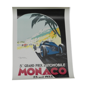Poster Monaco Grand Prix of 1933