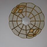 Mosaic mother-of-pearl pendant