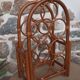 Porte bouteille en rotin