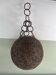 Wicker ball pendant light