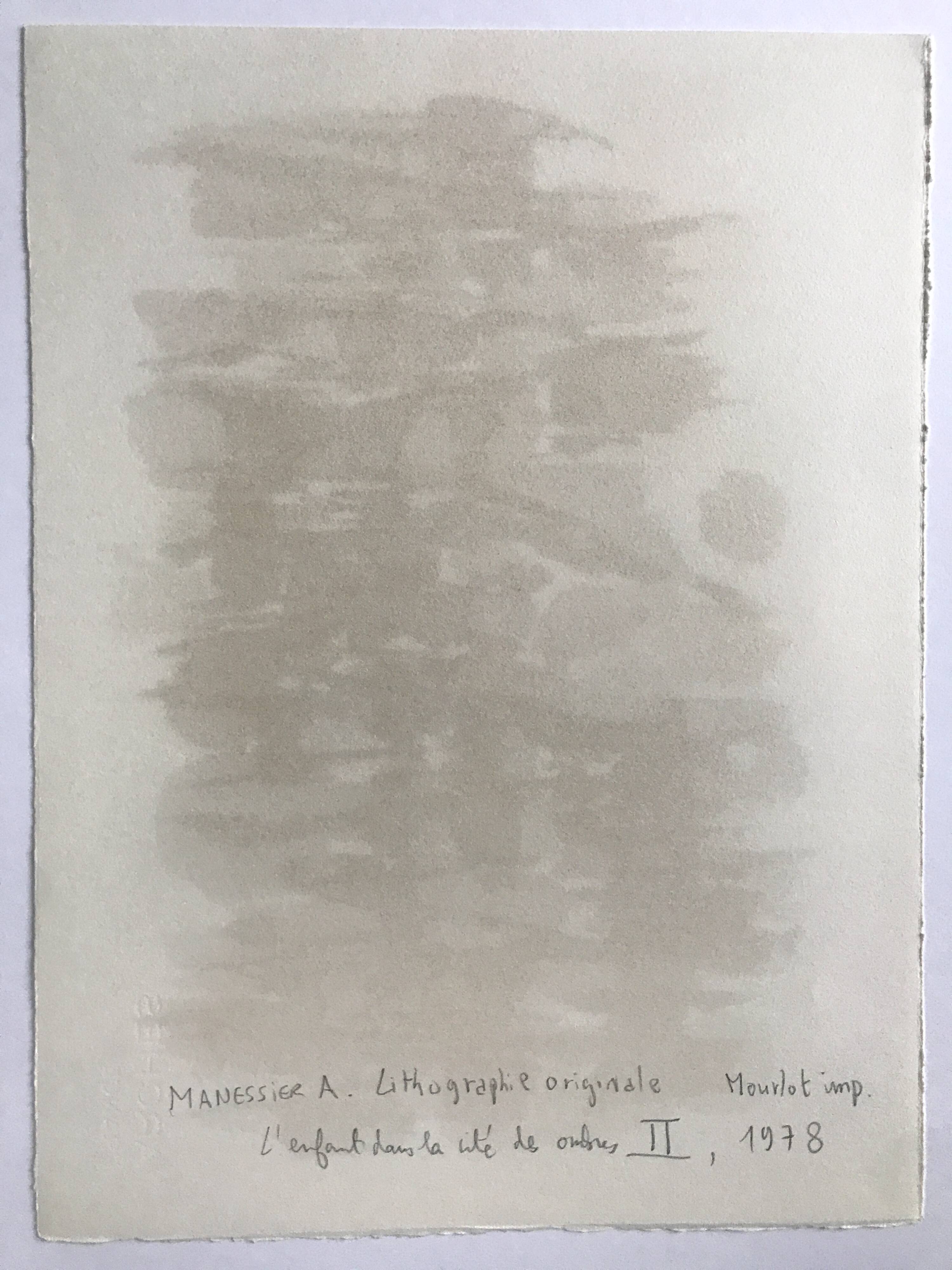 Alfred MANESSIER, The Bridges of Paris, 1978. Original lithograph