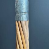 Antique rattan and wicker carpet beaters