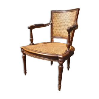 19th-century canna chair