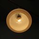 Large vintage opaline glass pendant lamp, Prague, Czechoslovakia, late 1970s.