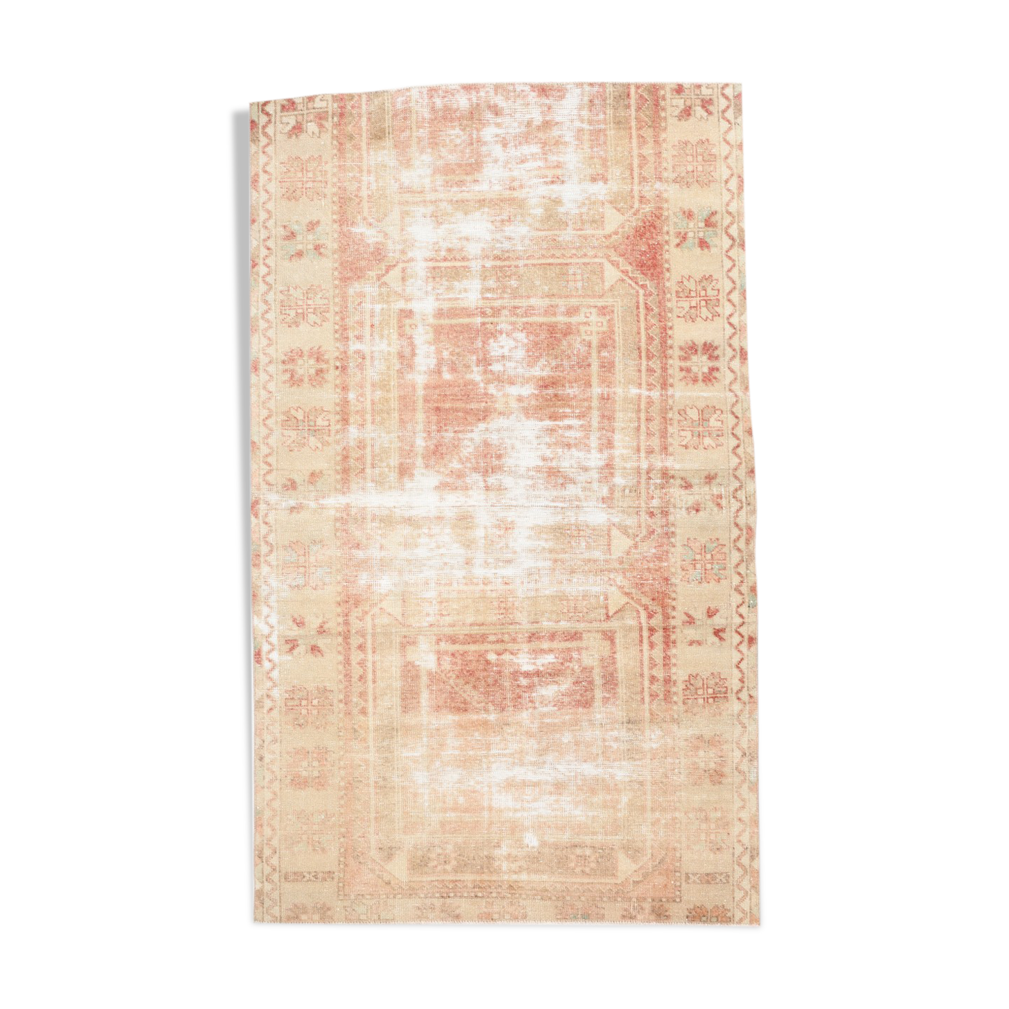 4x7 faded beige turkish rug