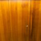 Scandinavian teak cabinet 4 doors 2+1 drawers wardrobe 1960