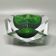 1960s Astonishing Green Ashtray or Vide Poche By Flavio Poli for Seguso