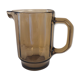70's glass pitcher