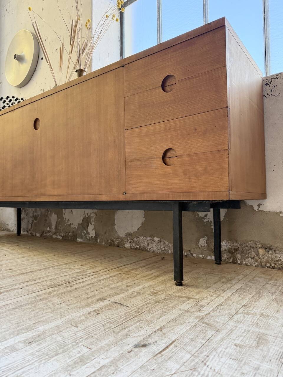 French modernist teak sideboard 1960