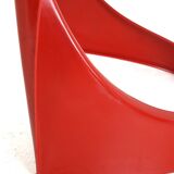 Reupholstered Cado / Steen Østergaard “290” / Space Age design / cantilever chair / 1960s / 1970s