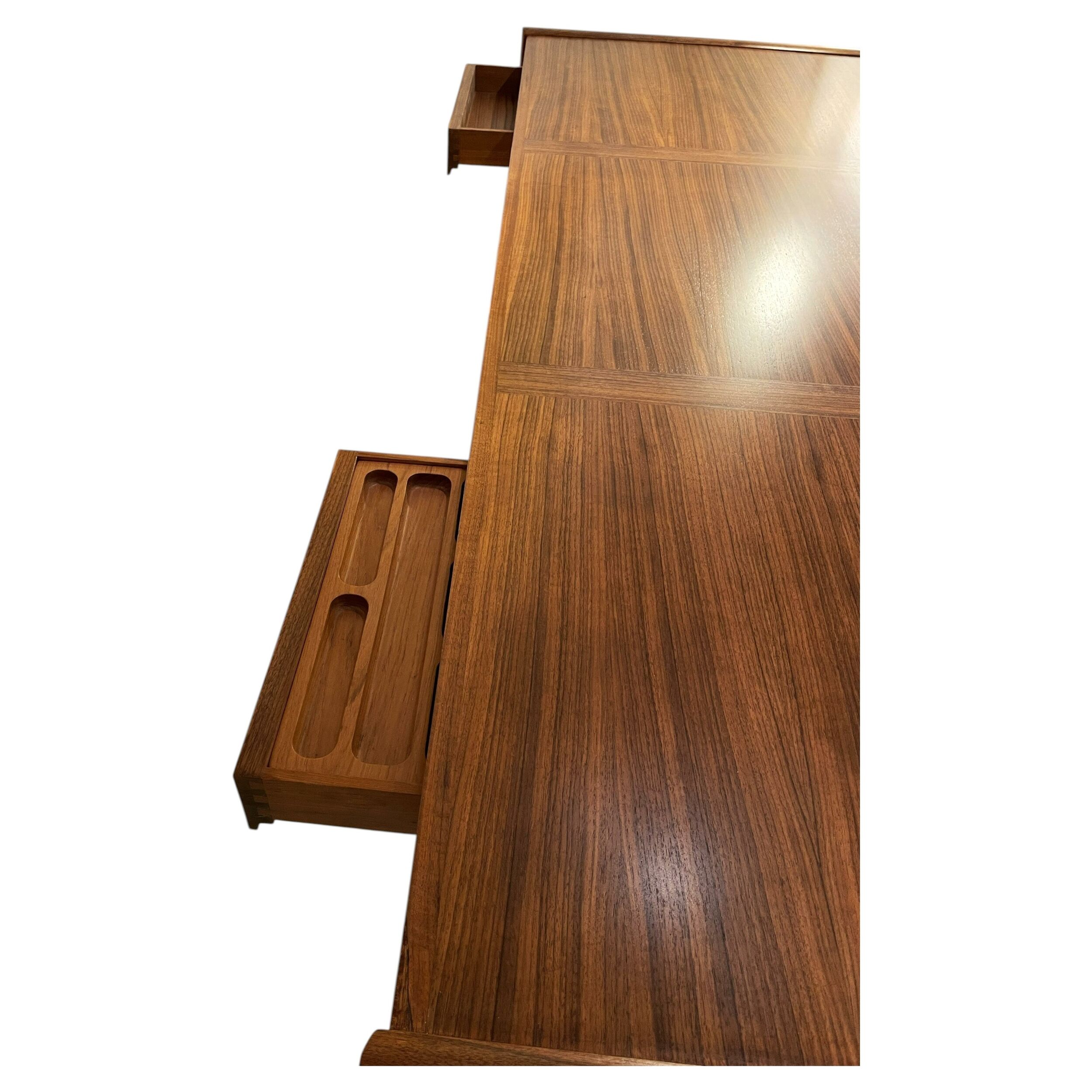 Teak desk from the 1960s by Ekselius for JOC Vetlanda