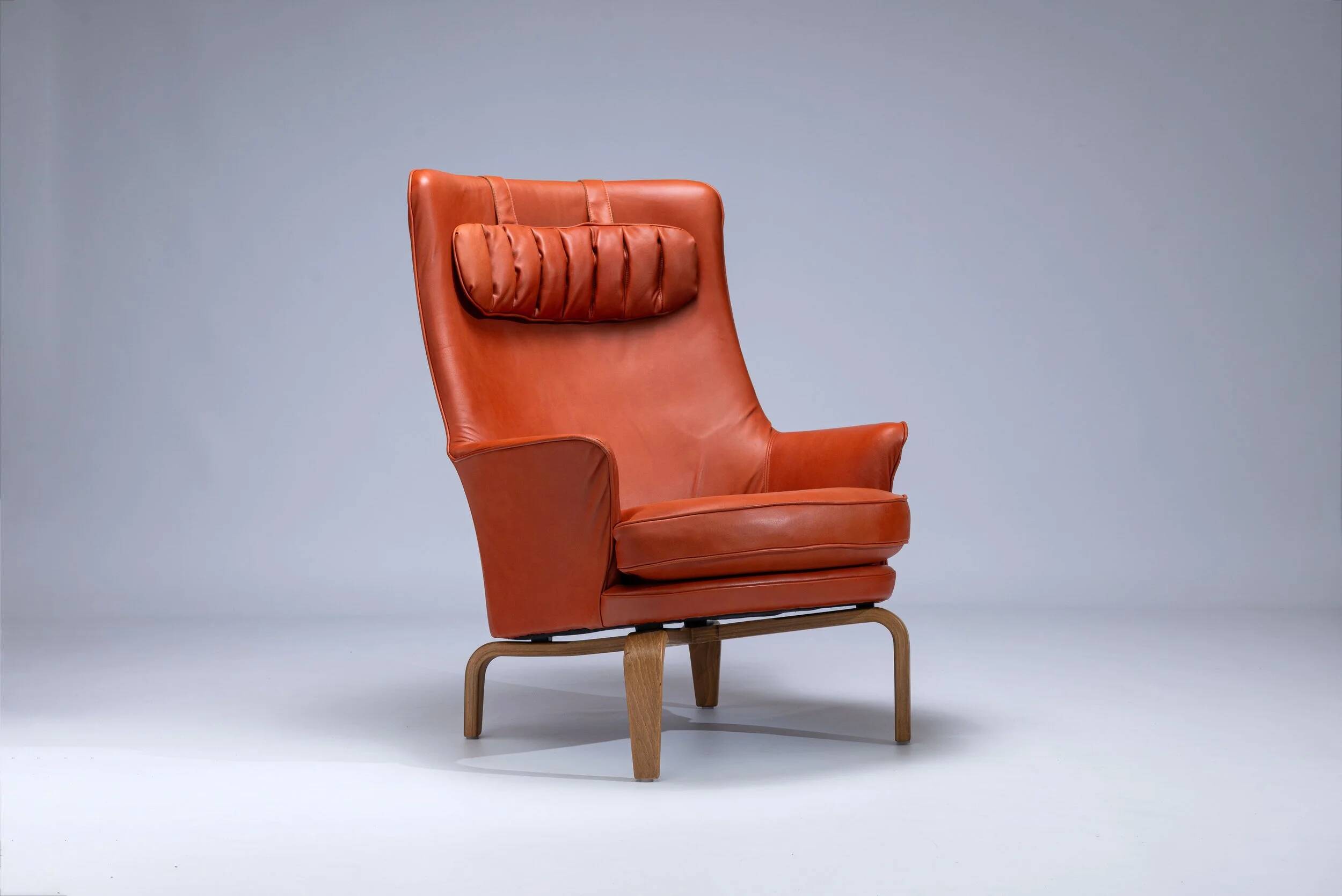 Arne Norell “Pilot” leather armchair
