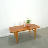 Table basse en placage de Suède vintage