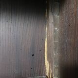 Large vintage wooden bookcase