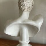 Large Hermes plaster bust