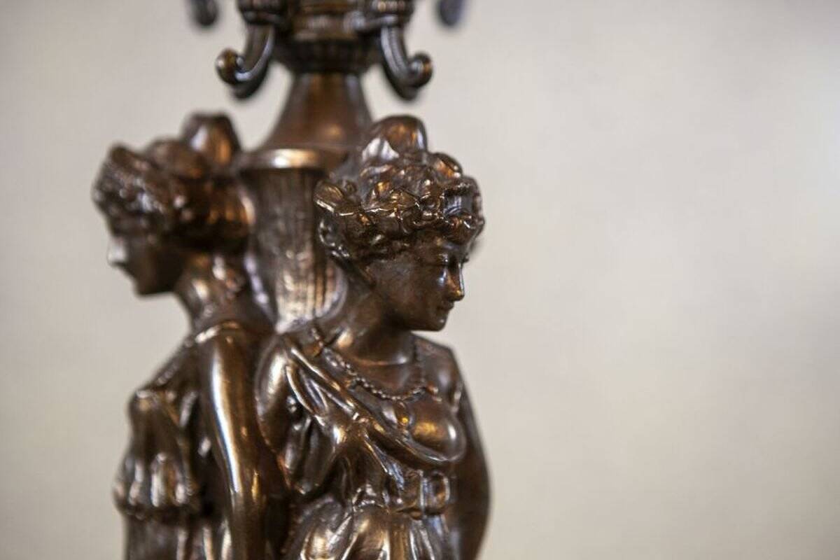 Late 20th Century Mid-Century Modern Desk Lamp in Black