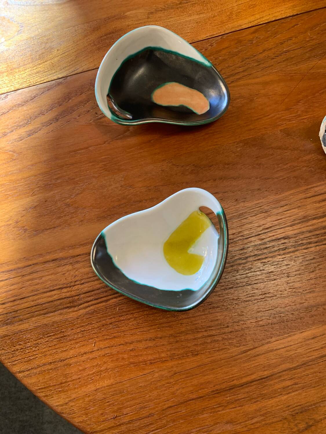 2 ceramic pocket vases ORLA