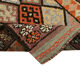 Handwoven Unique Anatolian Brown Runner Carpet 90 cm x 340 cm