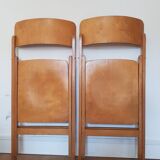 Lot de 2 chaises pliantes  Baumann