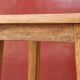 High wooden stool, workshop, vintage, 1950s