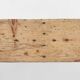 Rustic Wooden Bench in with Brown Painted Feet, France, 1890s