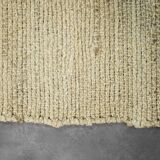 Flat-woven jute Indian rug, 1970s