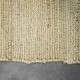 Tapis indien en jute tissé à plat, années 1970