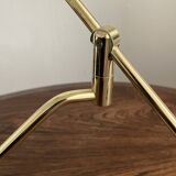Massive vintage 80s swing arm table lamp
