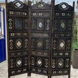 Old wooden screen