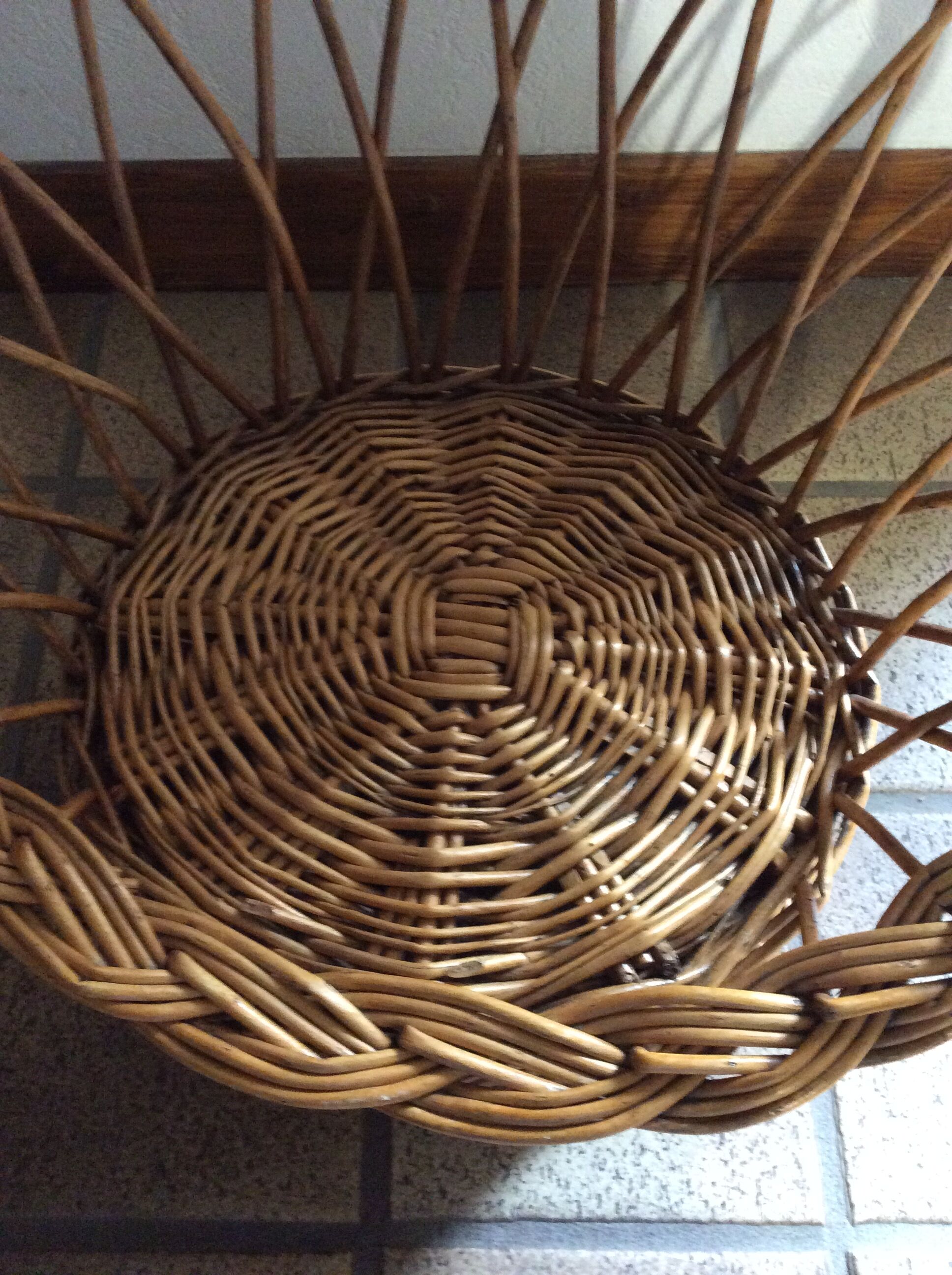 Fauteuil osier