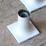 White Staff ceiling light by Rolf Kruger, 1970s