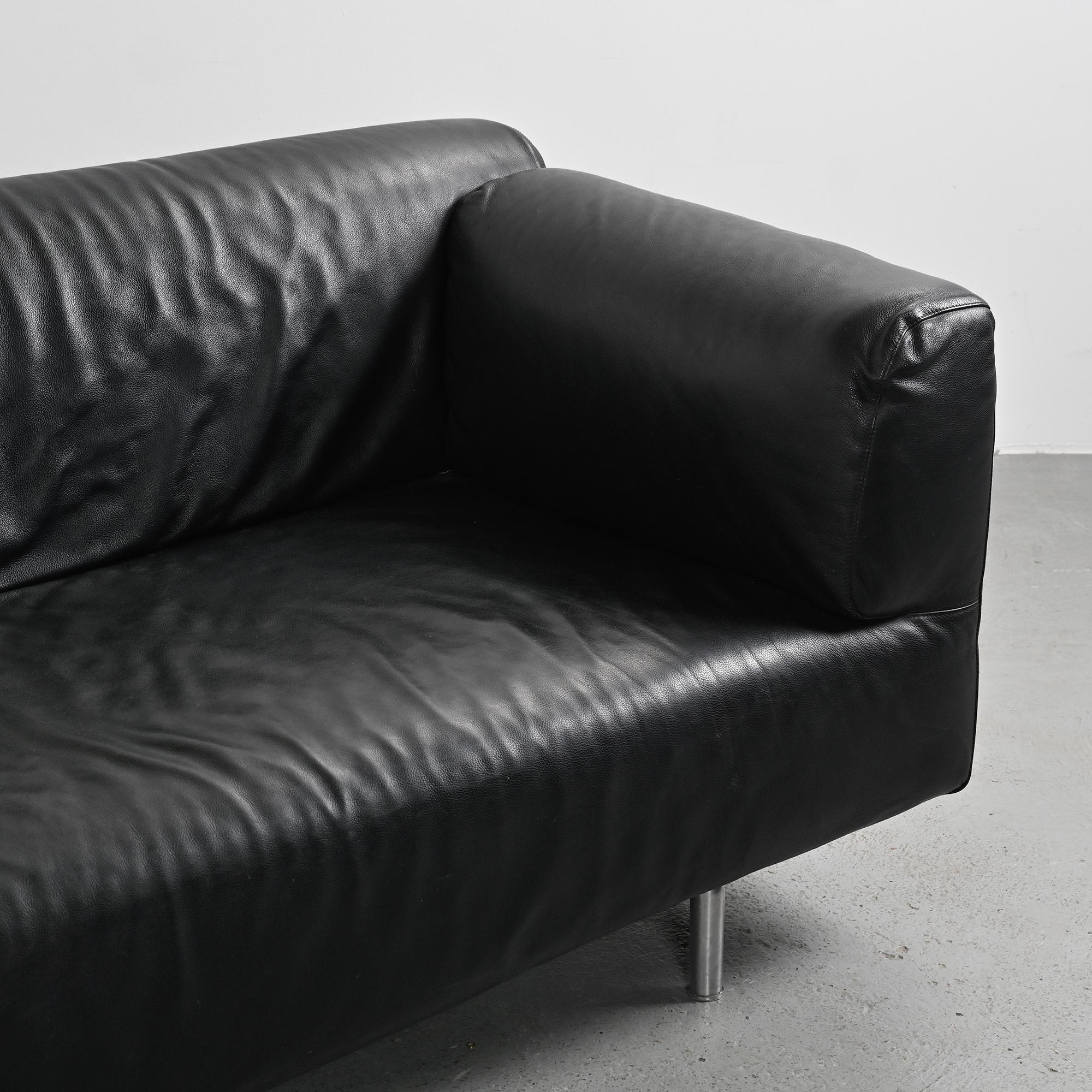 Three-seater sofa by Piero Lissoni, model Met, Cassina, circa 1996.