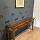 Antique console table