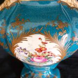 Pair of vases with porcelain lids from Paris, late 19th century